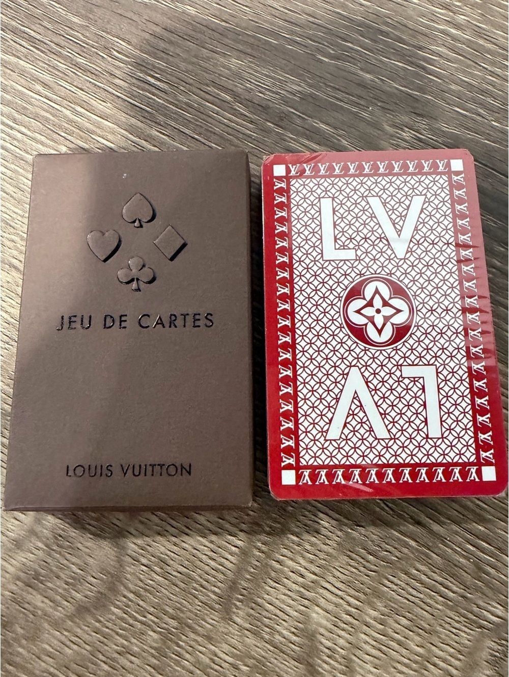 Louis Vuitton Sealed Deck of Playing Cards JEU DE CARTES New